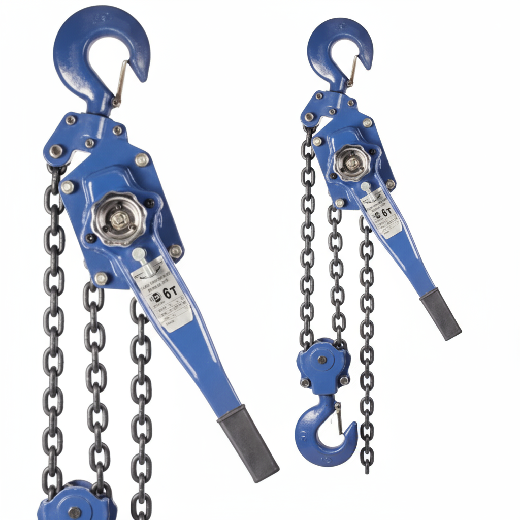 Таль рыч. цепн. ручная (премиум: запас проч. - 4х) 6 т 9 м