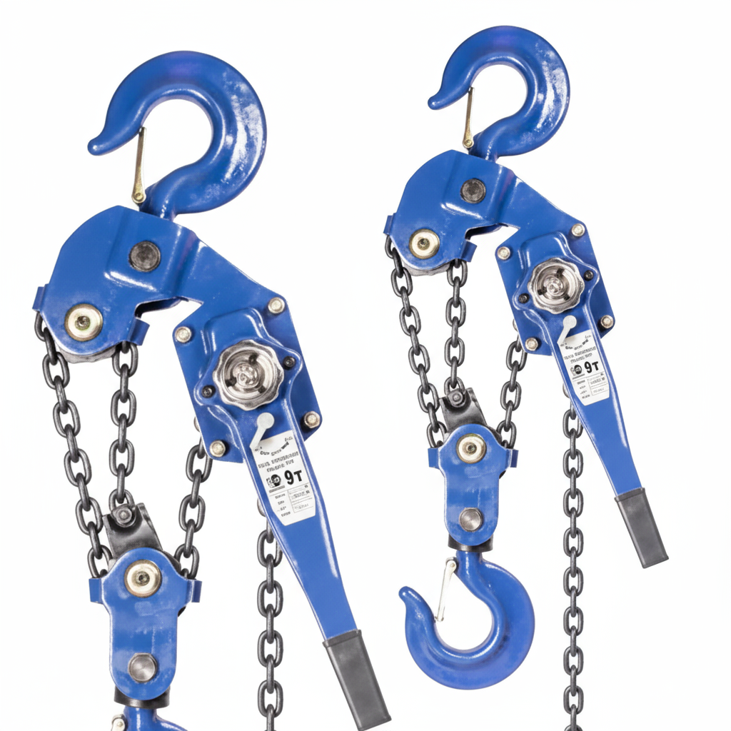 Таль рыч. цепн. ручная (премиум: запас проч. - 4х) 9 т 12 м
